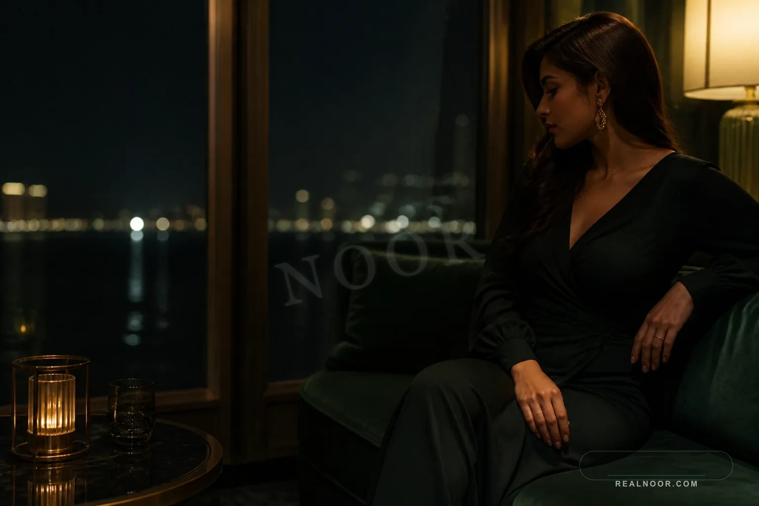 Real Noor - discreet private studio portrait