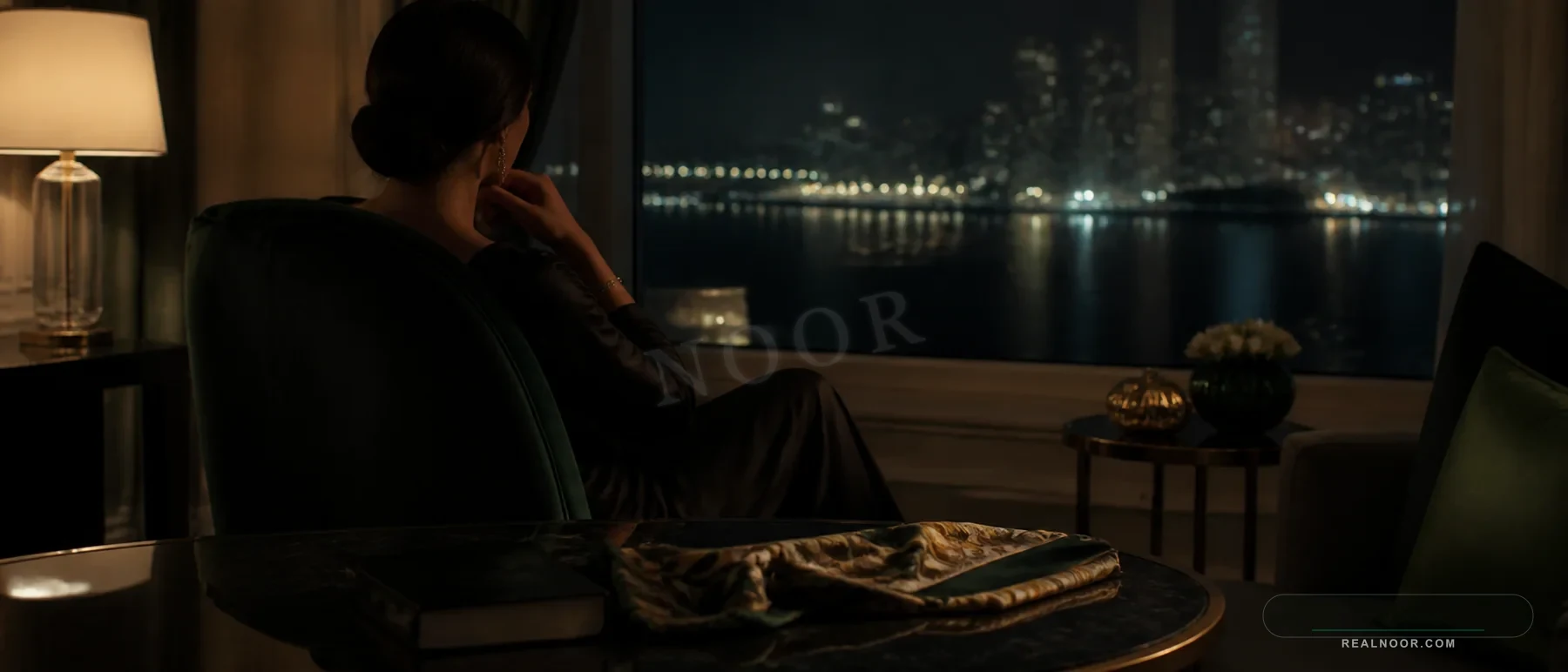 Real Noor - after-dark private mood frame